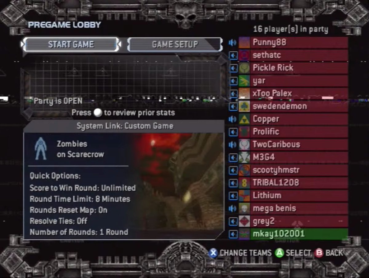 HaloClassicHCH's tweet image. Last night we played 4+ hours on the Halo 2 Killtrocity Map Packs with the highlight being back to back 16 player zombie games on Scarecrow! Join us for our next Halo Mod Night on Xlink Kai on Tuesday, April 7th! 
#halo #halo2 #gaming