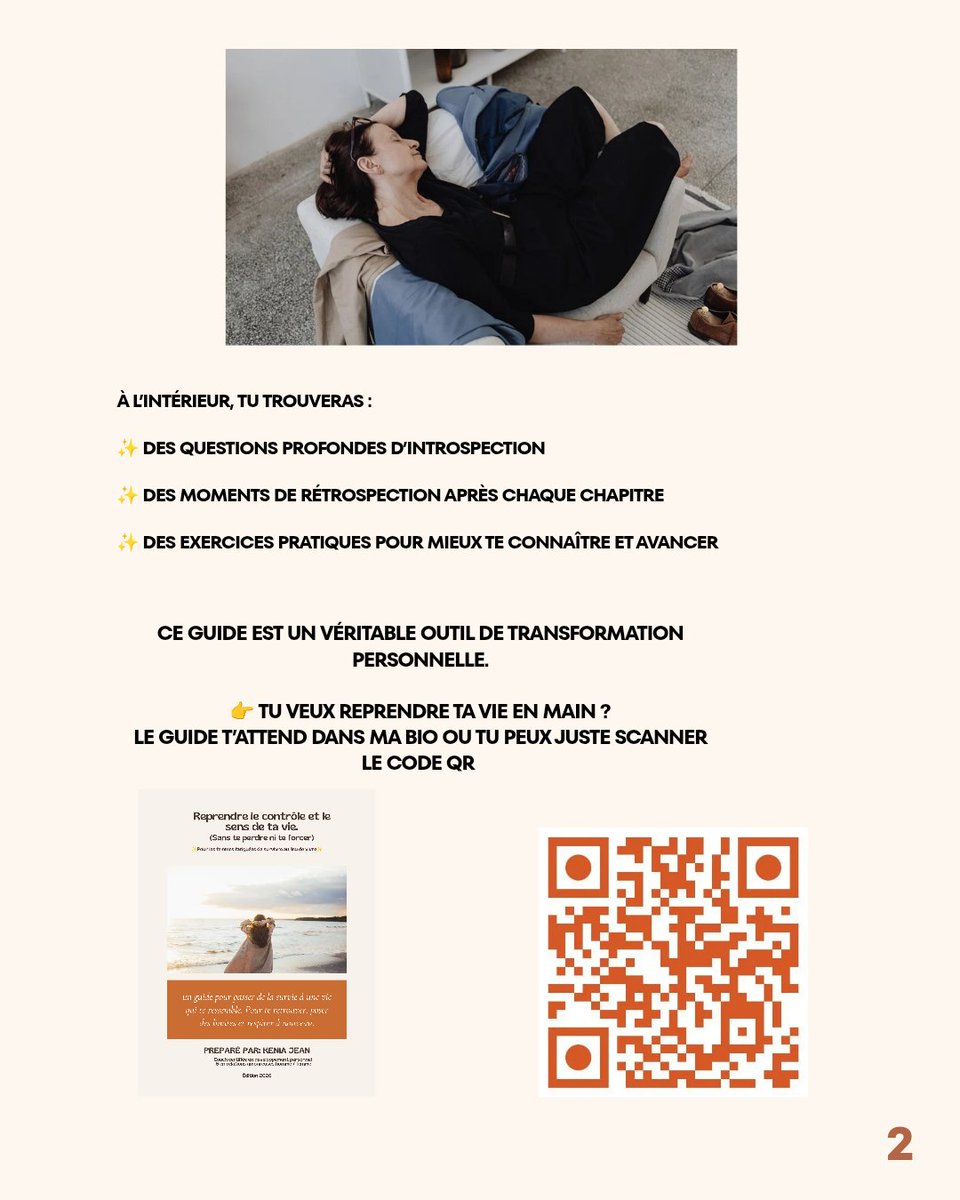 KeniaJean08's tweet photo. Donner du sens à sa vie, c'est pas un job parfait, mais une direction qui te fait vibrer.

✨ Ta vie peut changer dès le moment où tu décides de reprendre le contrôle.

📘 Découvre le guide ici :
https://t.co/49UO6QNIaB

▶️Me rejoindre sur Telegram :
https://t.co/wMlH3wEKTF

🎙️ https://t.co/pbftAwp6Hh