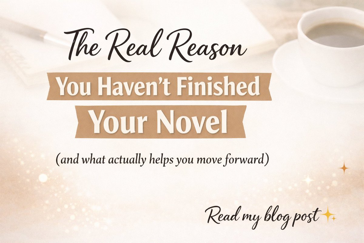 RachelBrimble's tweet image. ** NEW NOVELISTS **
#writinghelp #writingabook
The real reason you haven't finished your novel is probably not what you think...
I've written a blog listing the most common reasons and sharing the plotting workbook I've created that I know will help!
LINK: rachelbrimble.blogspot.com/2026/03/why-mo…