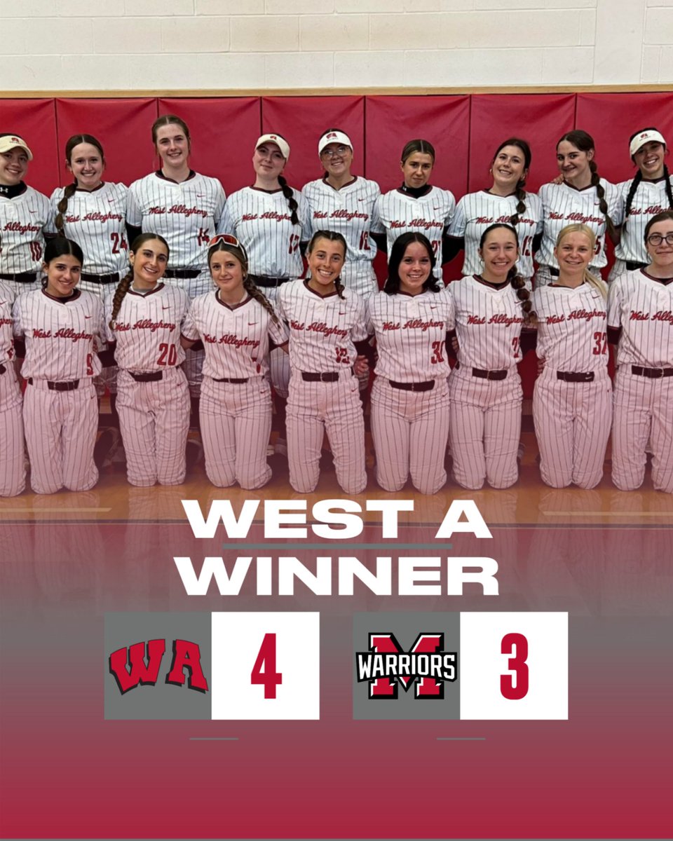 WestASports's tweet photo. Yesterday we picked up a close 4-3 win over Mohawk! #WeAreWestA https://t.co/dEC86nPMEq