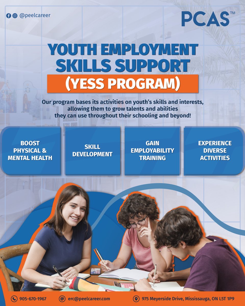 PCAS- Peel Career Assessment Services tweet media