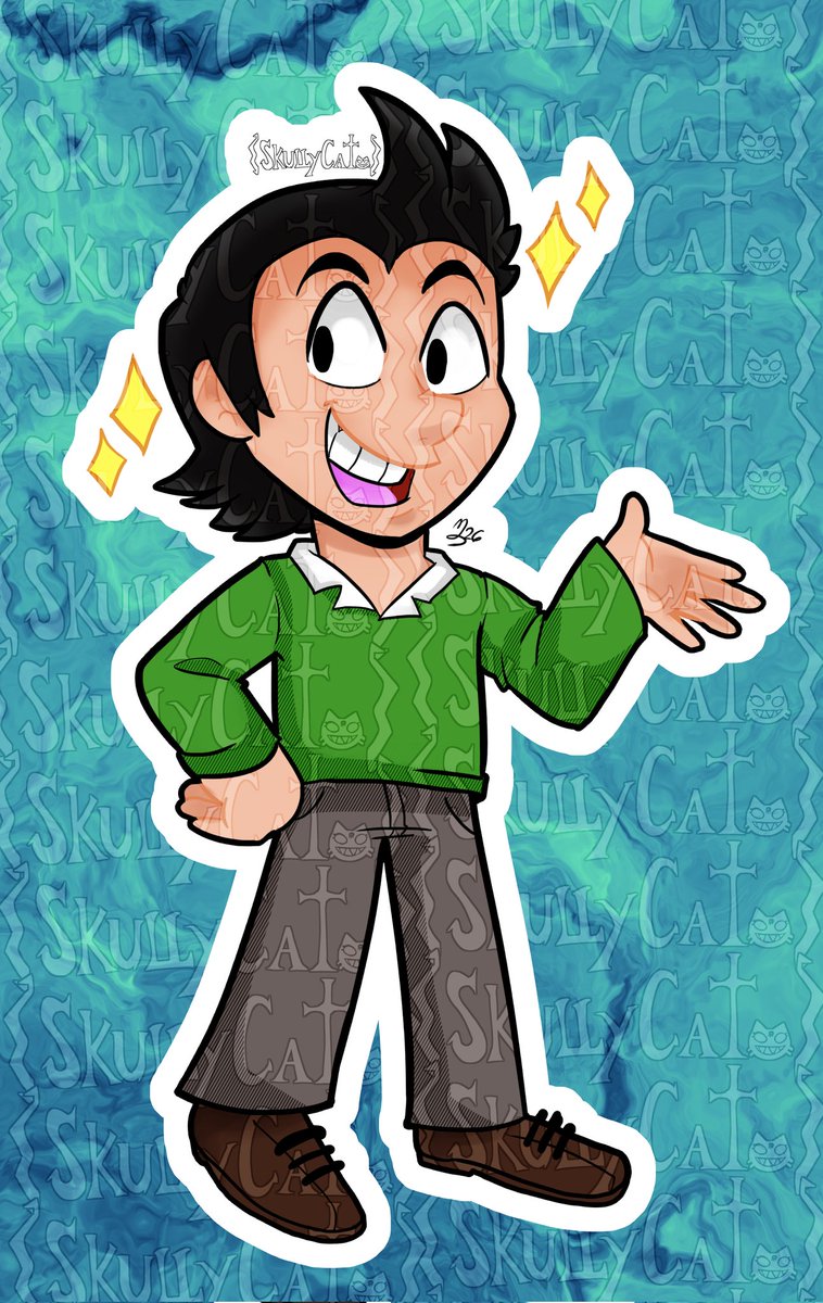 SkullyCatTalks's tweet image. Otra comisión que hice en el mes, esta vez en versión sticker para @Br1ViEc , haciendo un pequeño énfasis en que tengo #comisionesabiertas aún, si quieren pedir algo o preguntar por precios, hablen por mensaje 🤟📨
#comissionsopen #stickers #ArtistasIndependientes #twitterartist