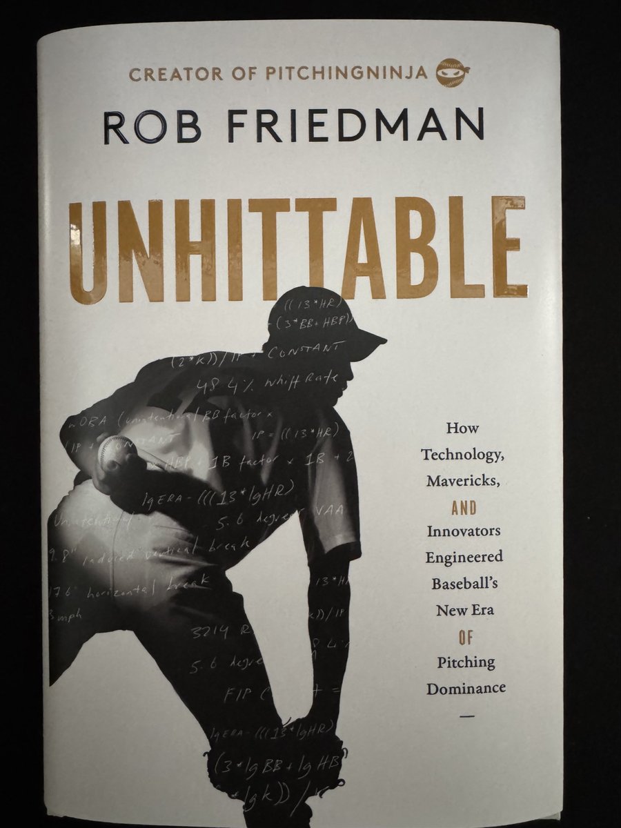 Just got Rob Friedman’s (<a href="/PitchingNinja/">Rob Friedman</a>) new book, and can’t wait to dive in! As someone who used the many different pitch grips, breakdowns &amp; interviews  you’ve compiled, THANK YOU for all you have done for the game of baseball!