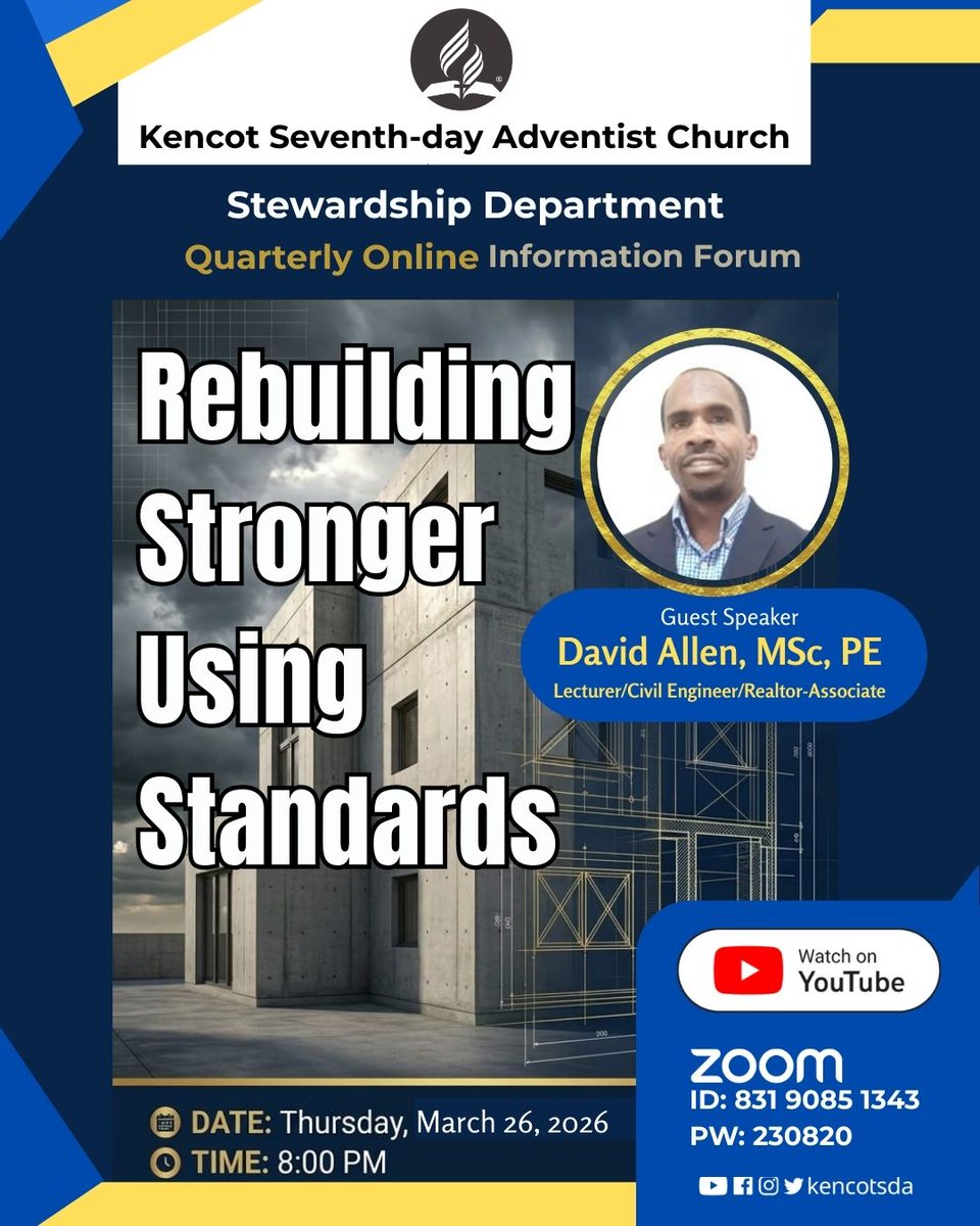 Don’t miss our Quarterly Forum with David Allen: Rebuilding Stronger Using Standards, This evening March 26 at 8 PM EST youtube.com/live/Z0CBpNmWj…