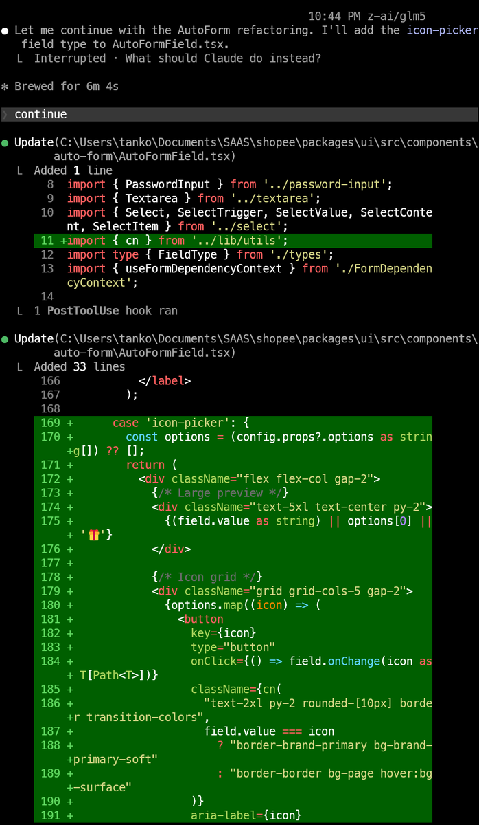 Total_Slim's tweet photo. Is it perfect? No.

Is it free? Yes.

For side projects with no revenue, that's the right tradeoff.

Best model so far: GLM-5

Full notes in thread above. Any questions drop below 👇 https://t.co/IhXhLKH6zH