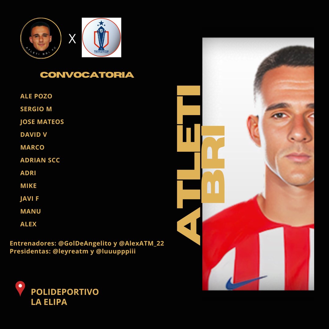 ATLETI BRI FC tweet media