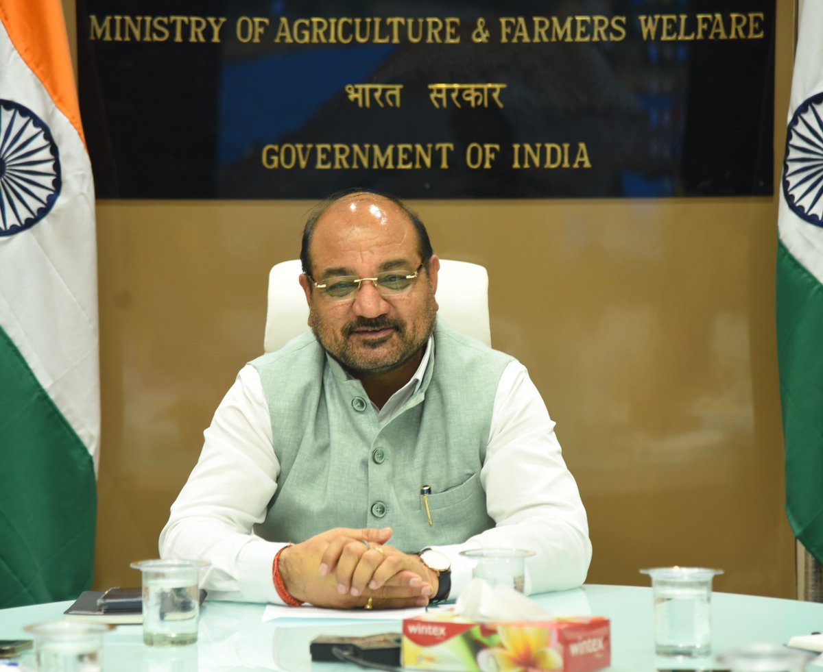 icarindia's tweet image. A delegation from WUR, Netherlands &amp;amp; RySS, Govt. of Andhra Pradesh met Dr. M. L. Jat, Secretary, DARE &amp;amp; DG, ICAR, today.
Discussions focused on collaboration in agroecology &amp;amp; natural farming . 🌱🌾
#ICAR #NaturalFarming @AgriGoI @PIB_India @ChouhanShivraj