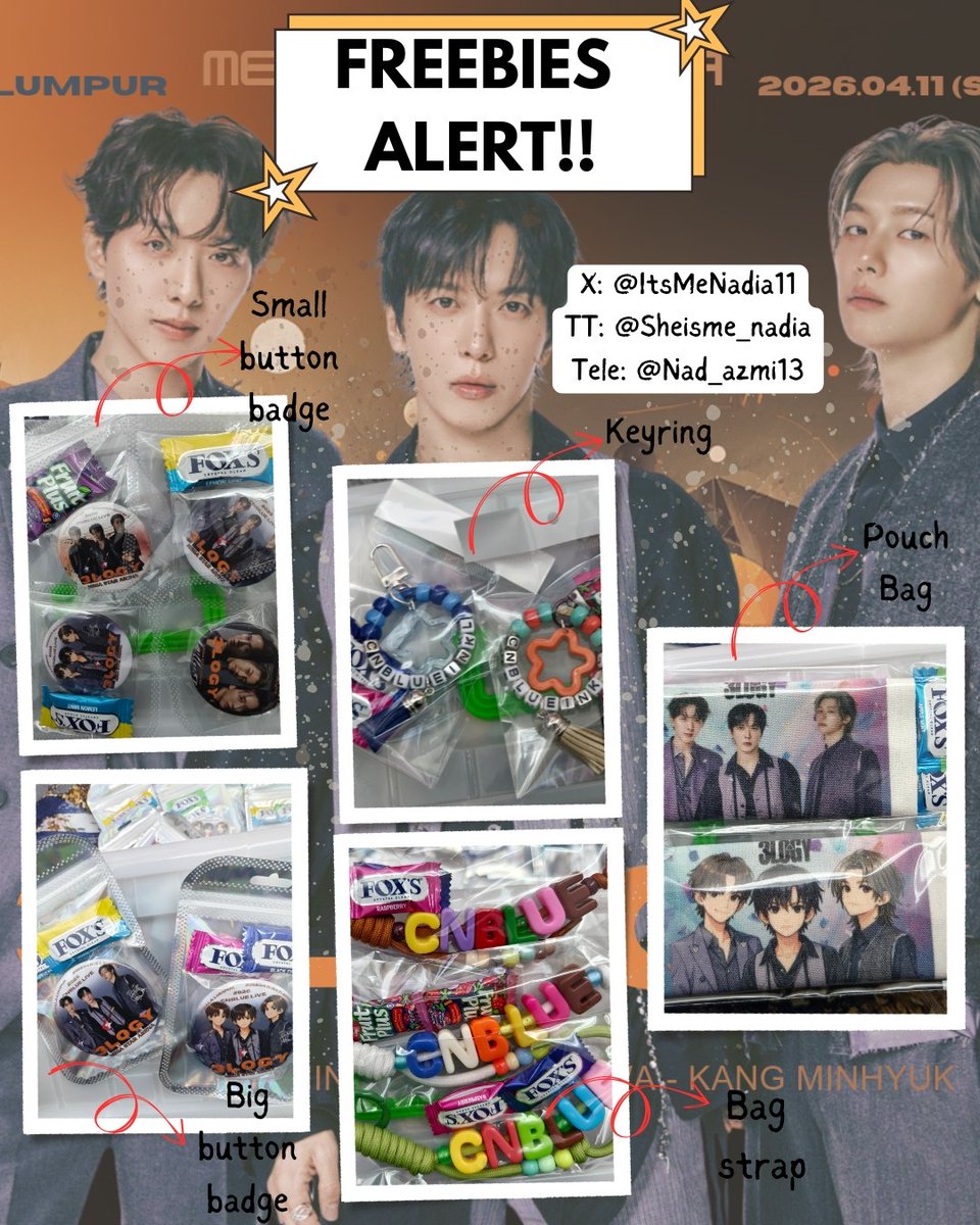 ItsMeNadia11's tweet photo. Calling out for Boice_MY

Hi Boice MY..  
Selamat Hari Raya Semua. .  
Ni Fb nad da ready for 11 April 🥰
Time : Estimate 10am-11am (Nad masuk SC) 
Location : TBA

Sesapa Yg nak trade boleh pm tepi ye 🥰🥰..

See u there Boice 🥰..

#CNBLUE #3LOGYINKL #freebies https://t.co/Gg1ILNeAMj