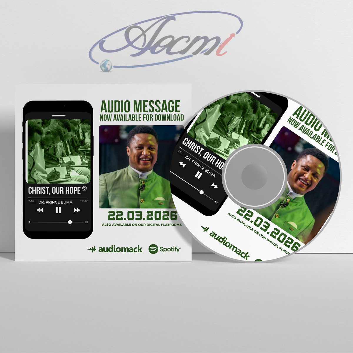 AUDIO MESSAGE NOW AVAILABLE FOR DOWNLOAD 
CHRIST, OUR HOPE

22-MARCH-2026

Click on the links below to download

aocmizioncity.org

drive.google.com/file/d/1IkllaJ…

t.me/zioncitymessag…

#Ppteaching
#GMP2026
#AOCMIglobal
#ZionCityNation
#22_March_2026