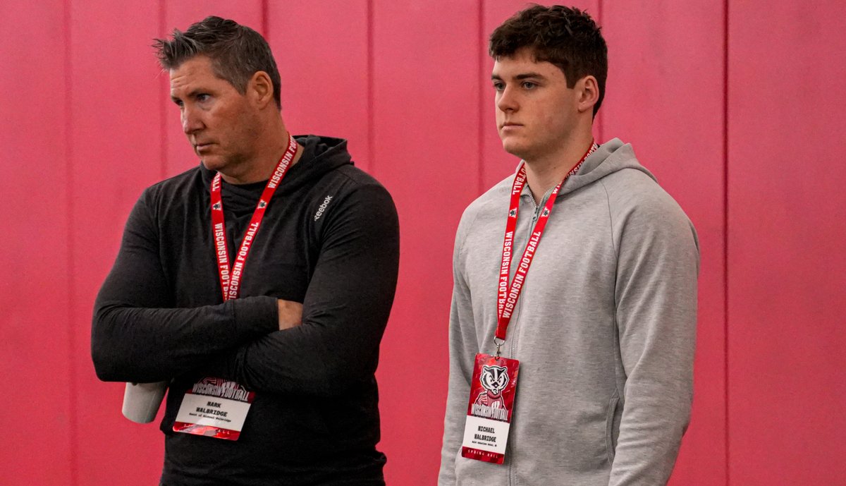 Evan_Flood's tweet photo. Wisconsin heavily recruited his older brother, now at Michigan.

Now, the #Badgers have their sights set on 2028 tight end Michael Walbridge, who visited on Tuesday.

“I think it’s a great city atmosphere, great campus."

https://t.co/hvhQFA0L5d (On3+) https://t.co/LSwhvQHIAv