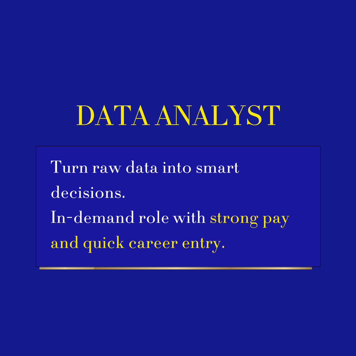upskillscert's tweet photo. Top 4 Data Science Careers You Can Start Today

👉 Start now: https://t.co/HKRJHbiHu7

#DataScience #DataCareers #DataAnalyst #MachineLearning #DataScientist #TechJobs #Upskill https://t.co/NqJ946E9td