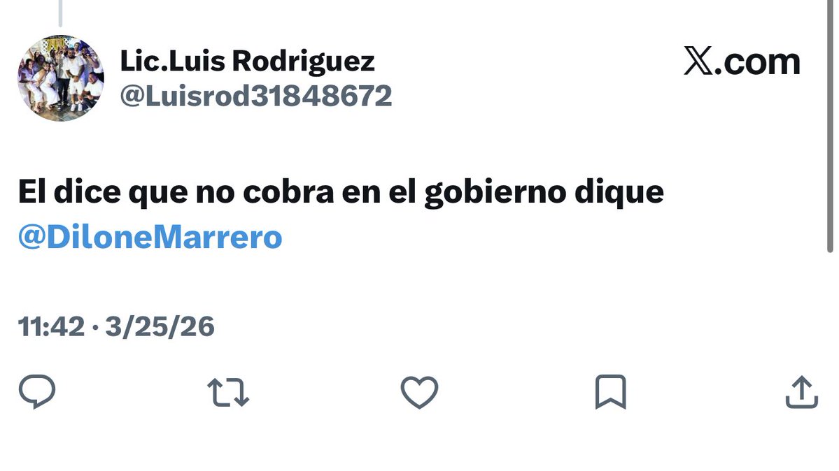 Dilone Marrero (ing.) tweet media