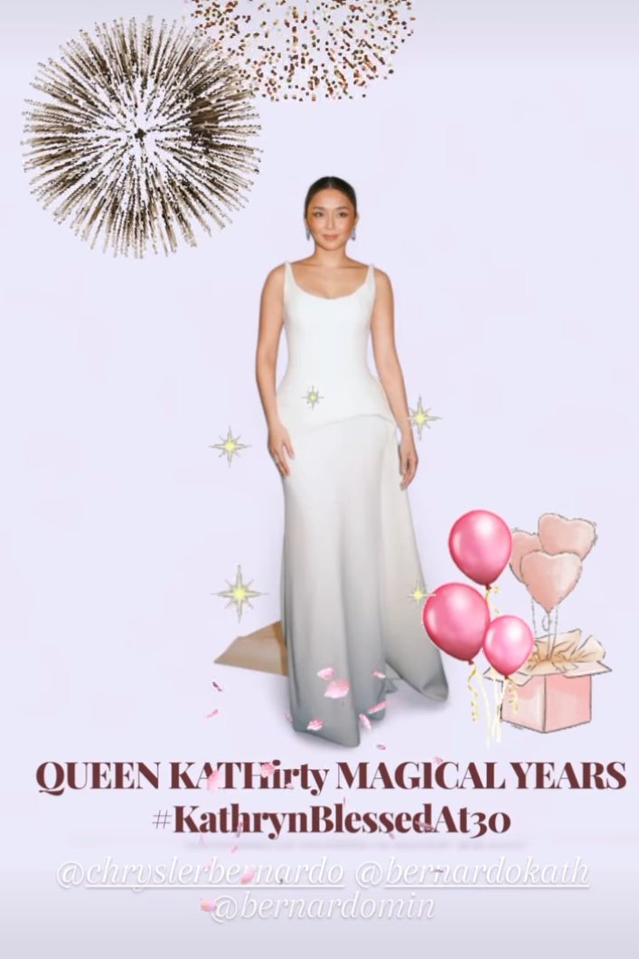 rdlregina's tweet photo. QUEEN KATHirty MAGICAL YEARS
#KathrynBlessedAt30 https://t.co/L6j8uVloe6