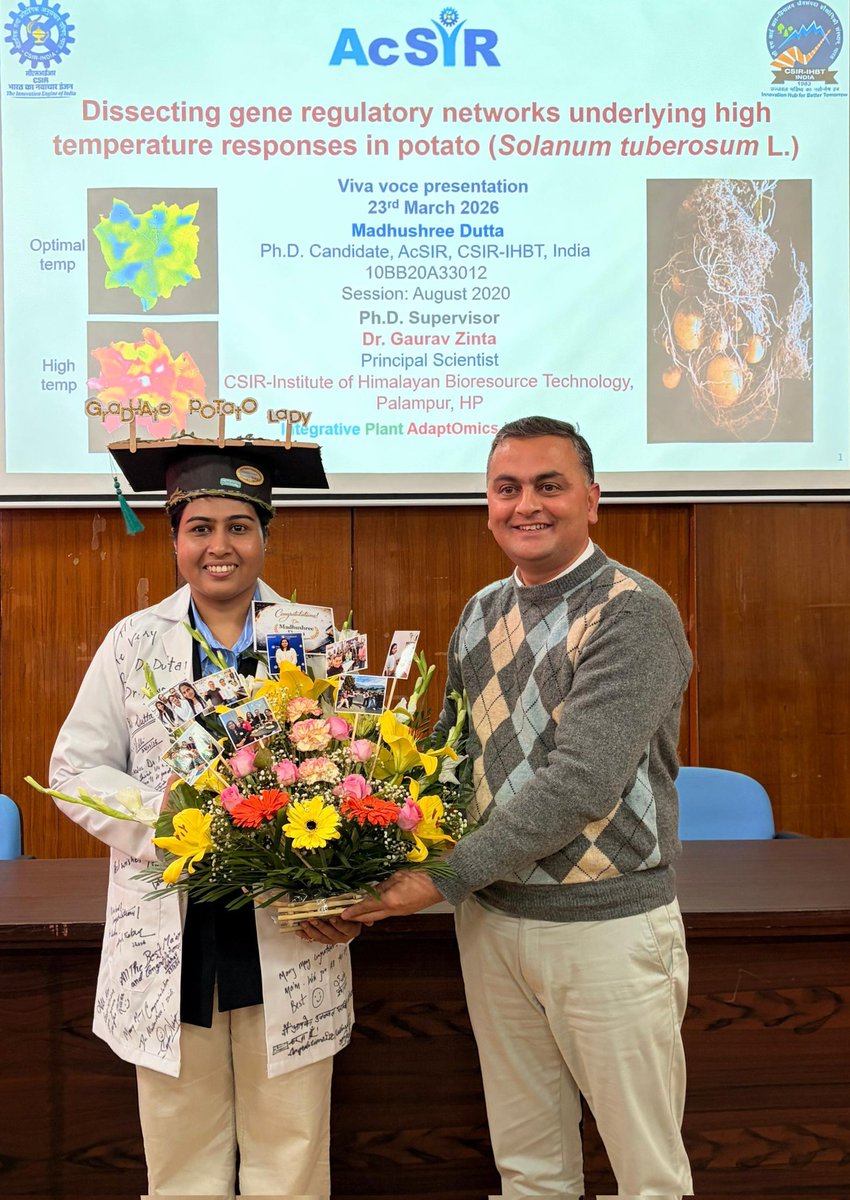 Integrative Plant AdaptOmics Lab Dr. Gaurav Zinta tweet media