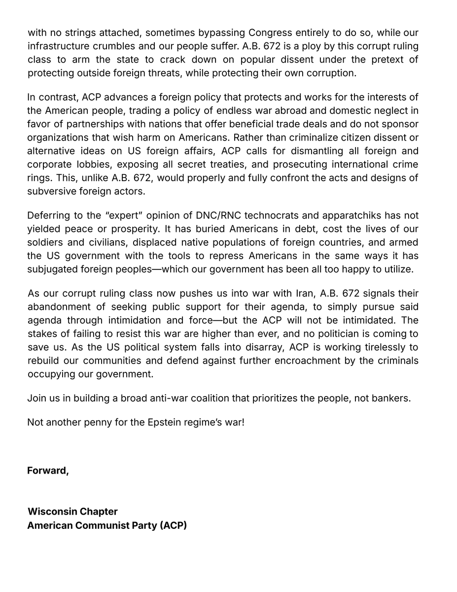 ACP Wisconsin tweet media
