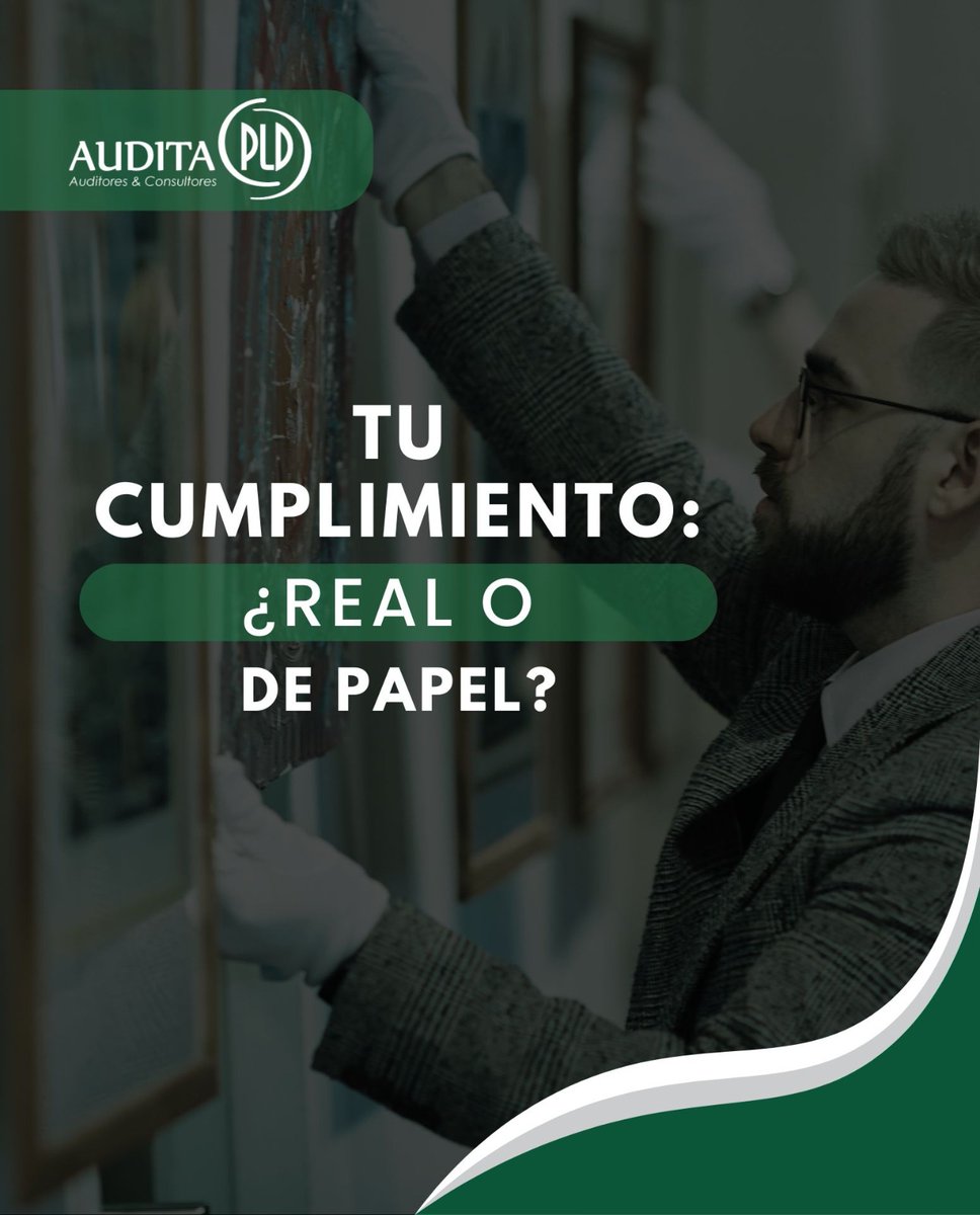 AuditaPld's tweet photo. Un manual de cumplimiento guardado en un cajón no detiene una multa. 🚫📜

Peor aún: le da a la autoridad la prueba de que sabías qué hacer y NO lo hiciste. https://t.co/TTgiXpCDqV