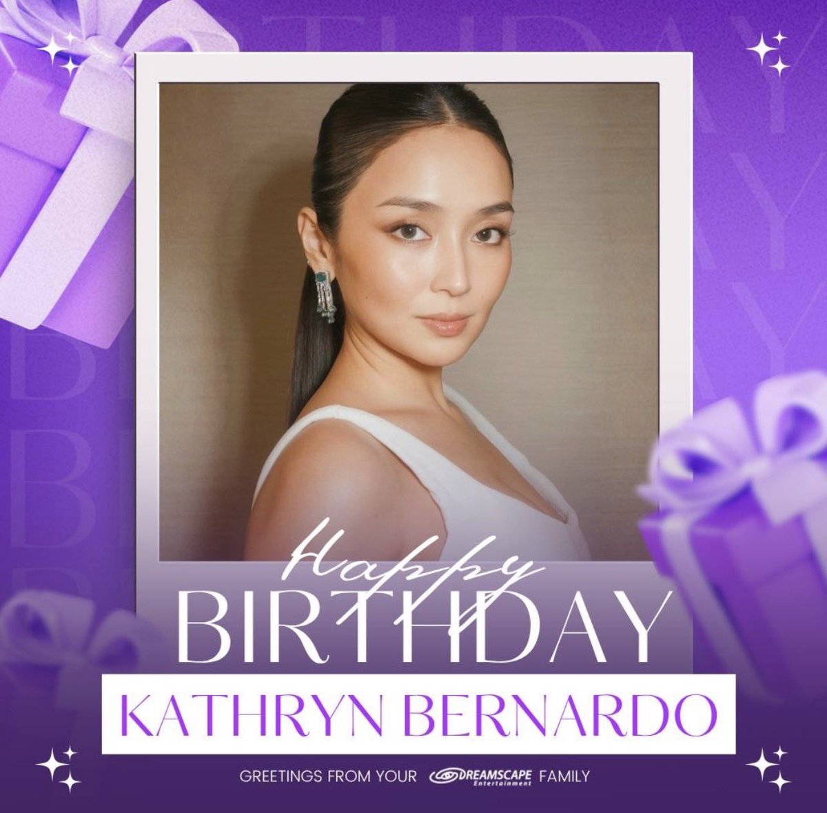 “Happy birthday, <a href="/bernardokath/">KATH 🐘</a>! 🥳” — <a href="/DreamscapePH/">DreamscapePH</a> 

QUEEN KATHirty MAGICAL YEARS #KathrynBlessedAt30