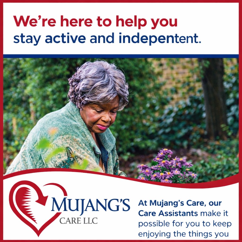 Mujangscare's tweet photo. #MujangsCare
#HomeCareSupport
#SeniorCareServices
#CompassionateCare https://t.co/DFRa3osEdC