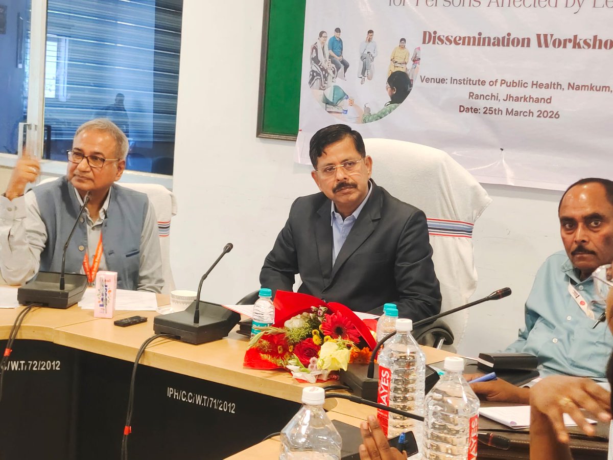 HLTH_JHARKHAND's tweet image. Compassion training for reducing stigma and improving quality of care for persons affected by leprosy. IPH,Namkun
#leprosy #LeprosyAwareness