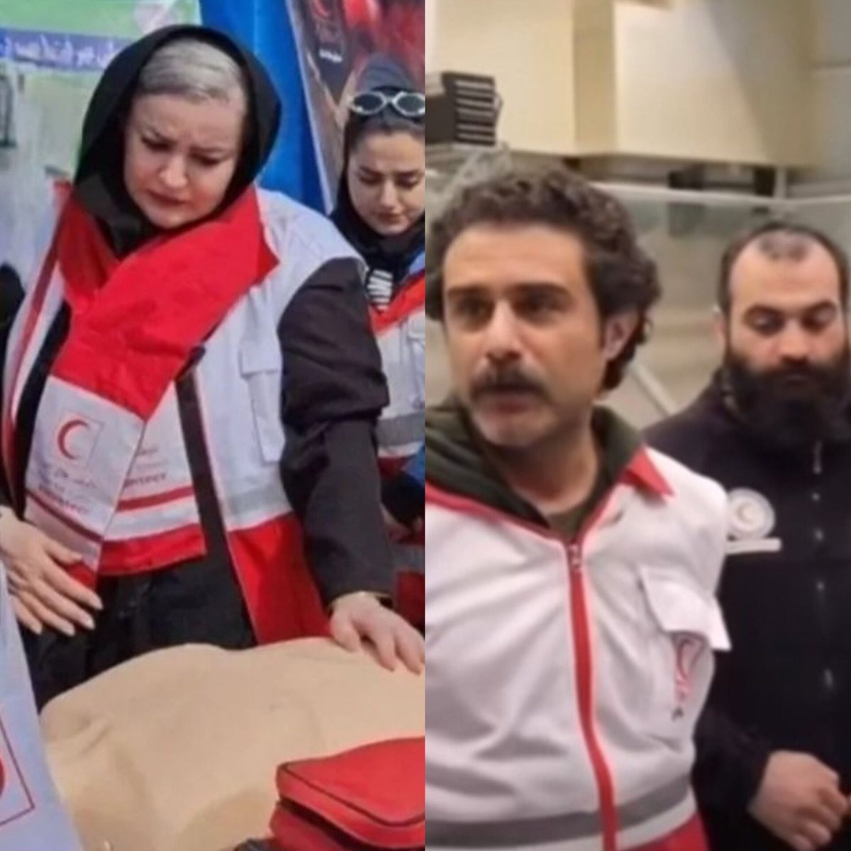 فکر کنم این چند روز بچه های هلال احمرغیر از امداد رسانی
 در حال پذیرایی از سلبریتی های باشرف بودن:)))

#تا_پای_جان_برای_ایران 
#لبيك_يا_خامنه_ای‌
#حضور_مقدس