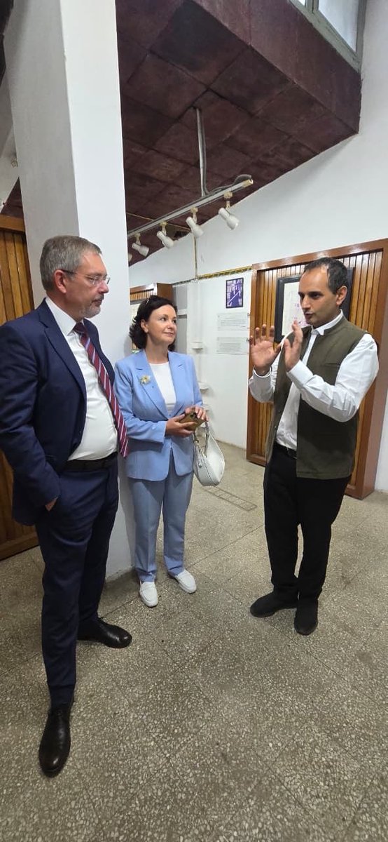 maheshsidhubjp's tweet image. Warm welcome to H.E. Mr Denis Alipov, Ambassador of The Russian Federation to India on his visit to Chandigarh today.
#IndiaRussiaFriendship
@RusEmbIndia @AmbRus_India @MEABharat @chandigarh_admn @MCChandigarh