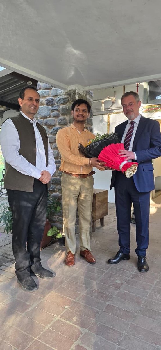 maheshsidhubjp's tweet image. Warm welcome to H.E. Mr Denis Alipov, Ambassador of The Russian Federation to India on his visit to Chandigarh today.
#IndiaRussiaFriendship
@RusEmbIndia @AmbRus_India @MEABharat @chandigarh_admn @MCChandigarh
