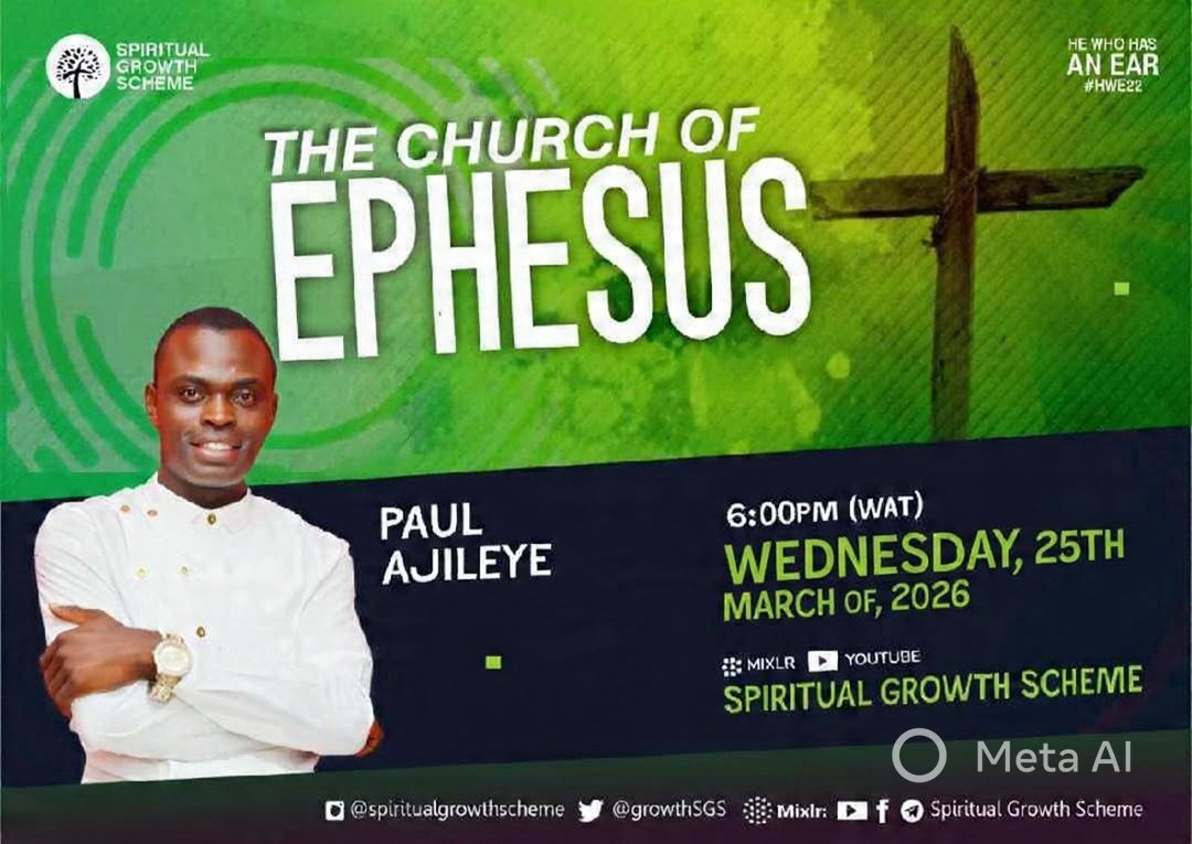 Spiritual Growth Steps Ministry (SGS Ministry) tweet media