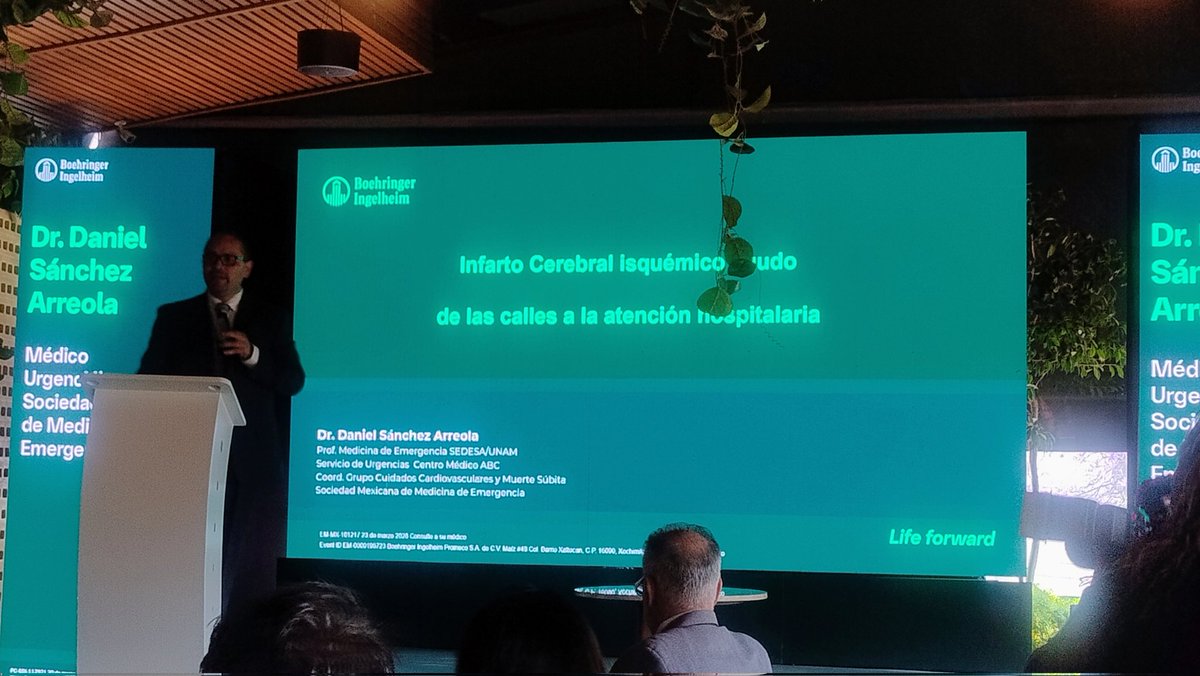 LOmRecomendable's tweet photo. Hoy estamos con @Boehringer, quien presenta un avance importante en el tratamiento trombolítico del #infartocerebral. 🧠En México, esta condición es una de las principales causas de discapacidad en adultos mayores, por eso hablar de tiempo no es exageración… es realidad. #salud https://t.co/bKrAH3atDG