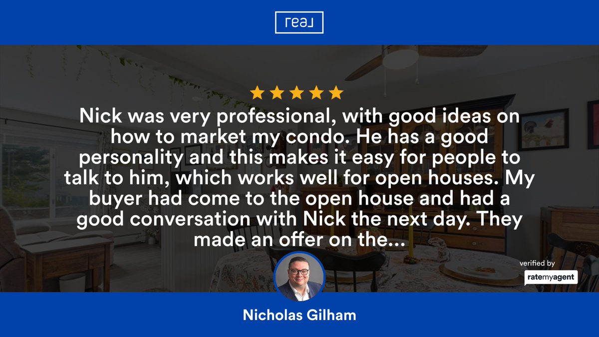 Nick Gilham, Realtor tweet media