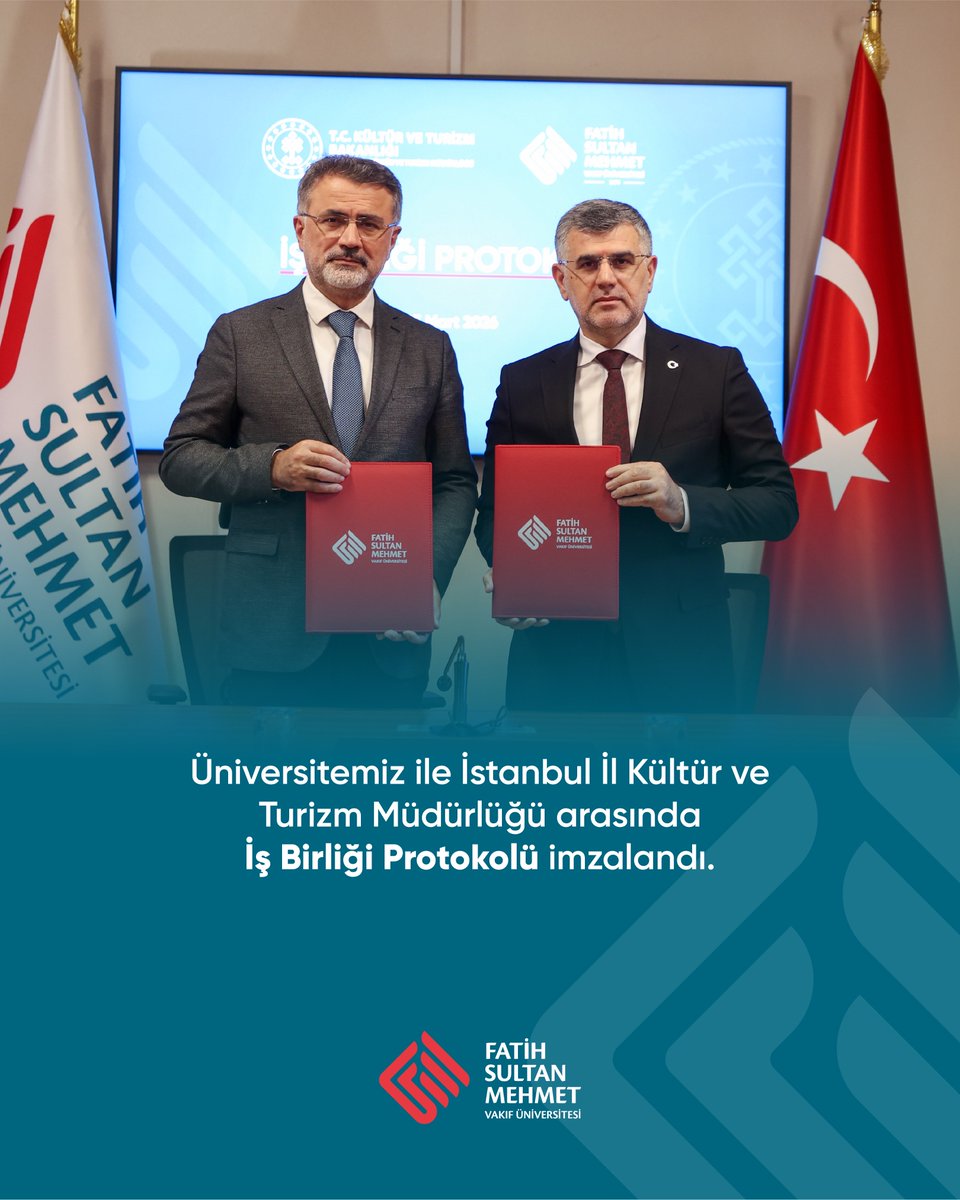 Fatih Sultan Mehmet Vakıf Üniversitesi tweet media