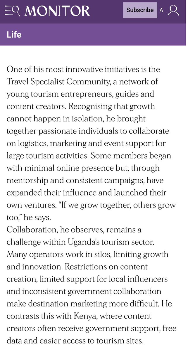 ᴛʀᴀᴠᴇʟ ꜱᴘᴇᴄɪᴀʟɪꜱᴛ 🇺🇬 tweet media