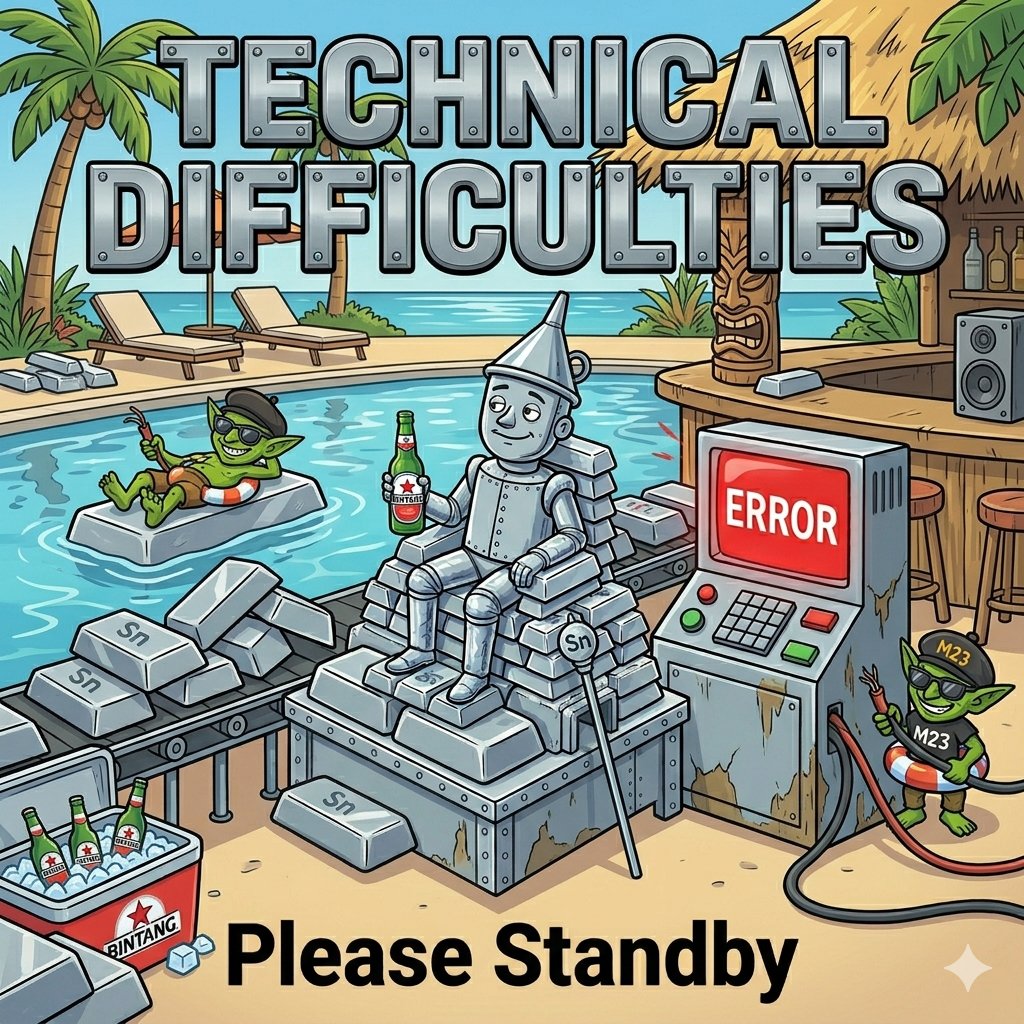 Tin Price Bot tweet media