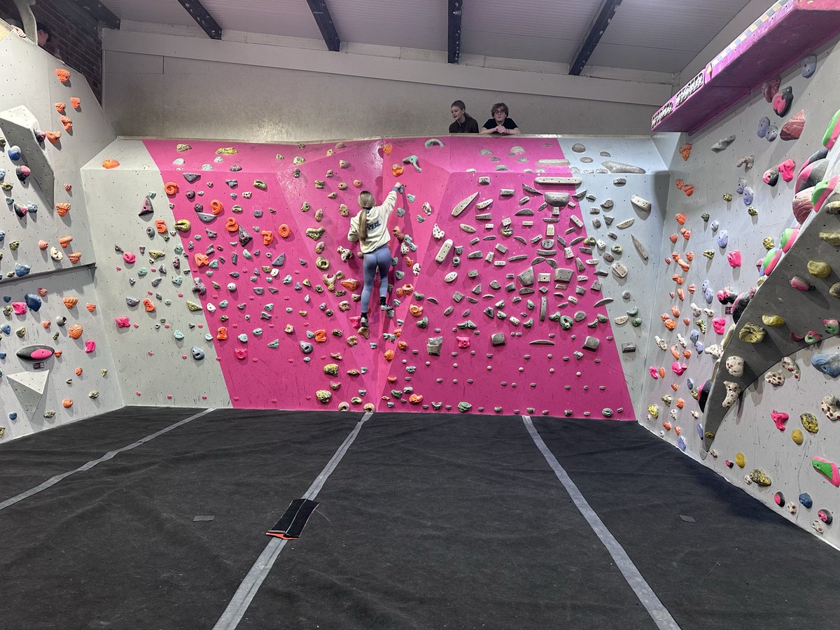 educ8group's tweet photo. Students from Educ8 Liverpool had an amazing time on their enrichment trip to The Climbing Hangar Liverpool 🧗‍♂️
Building confidence, teamwork, and resilience—while having lots of fun!
#Enrichment #StudentExperience #Climbing #Liverpool #ConfidenceBuilding #Teamwork https://t.co/1H5oK69AAy