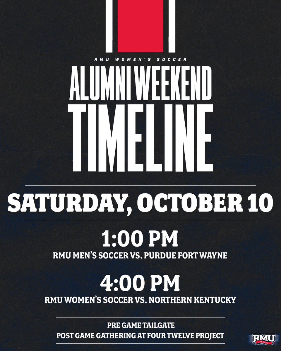 RMU Women's Soccer tweet media