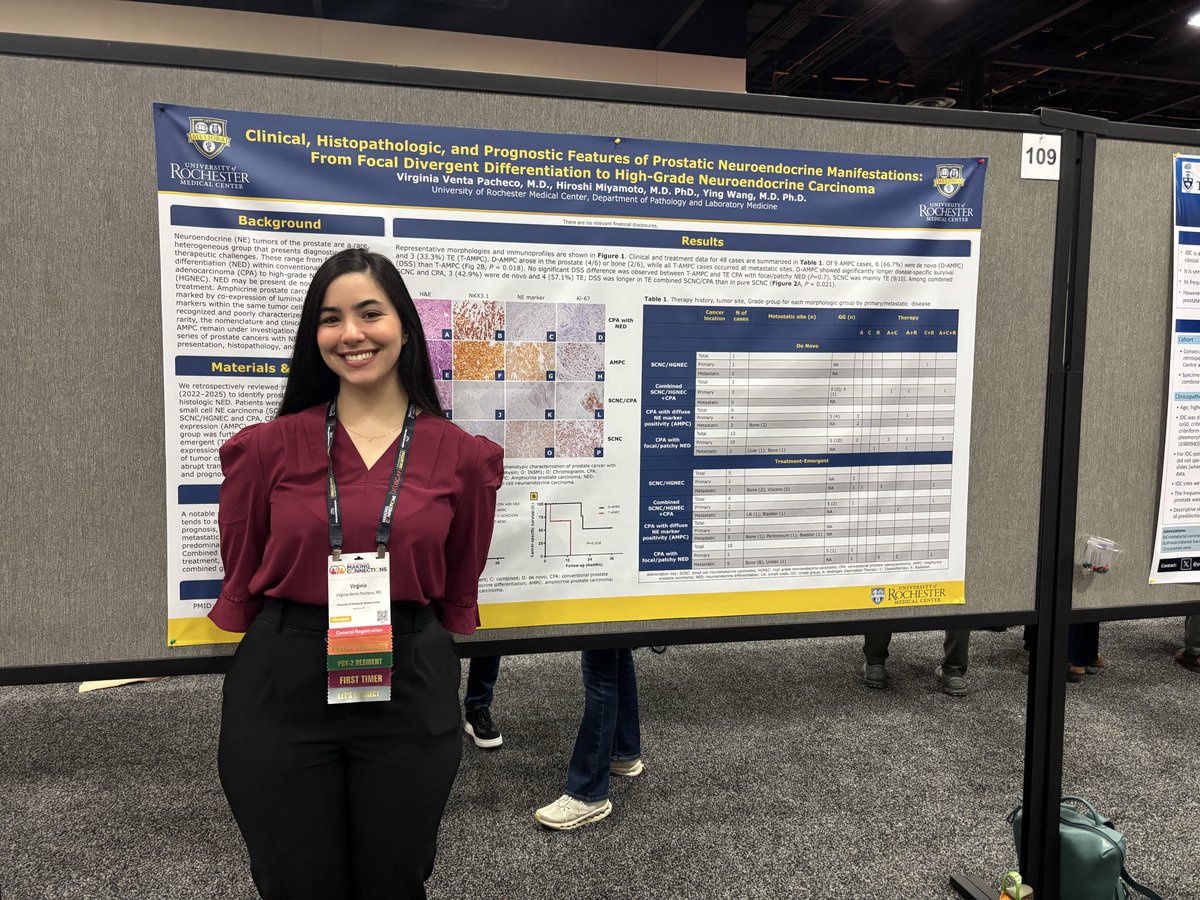 URMed_Pathology's tweet photo. #PathTwitter 
#PathX 
#Pathology 
#USCAP2026
@TheUSCAP
@AgostiniVulajDO
#pathresidency #pathologyresidency
#path2path #pathologyresident #pathresidents https://t.co/JL8cgHfyP5