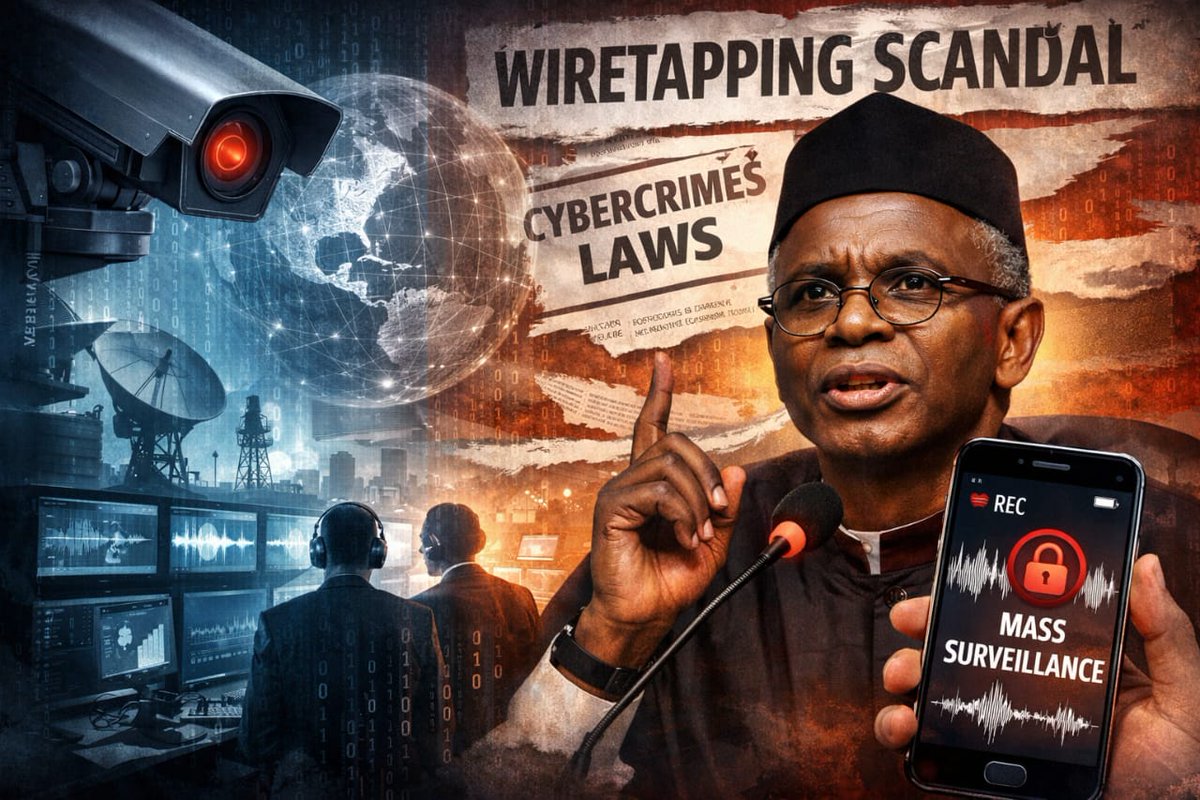 eekabadcrane's tweet image. A political feud just exposed a surveillance state. Billions in spy tech, no oversight, &amp;amp; a former governor as witness. Africa's largest democracy has a digital rights crisis and citizens deserve accountability.
#CYBERCRIMES #surveillance #rufai #privacy
naijacyberlawyer.blogspot.com/2026/03/when-p…