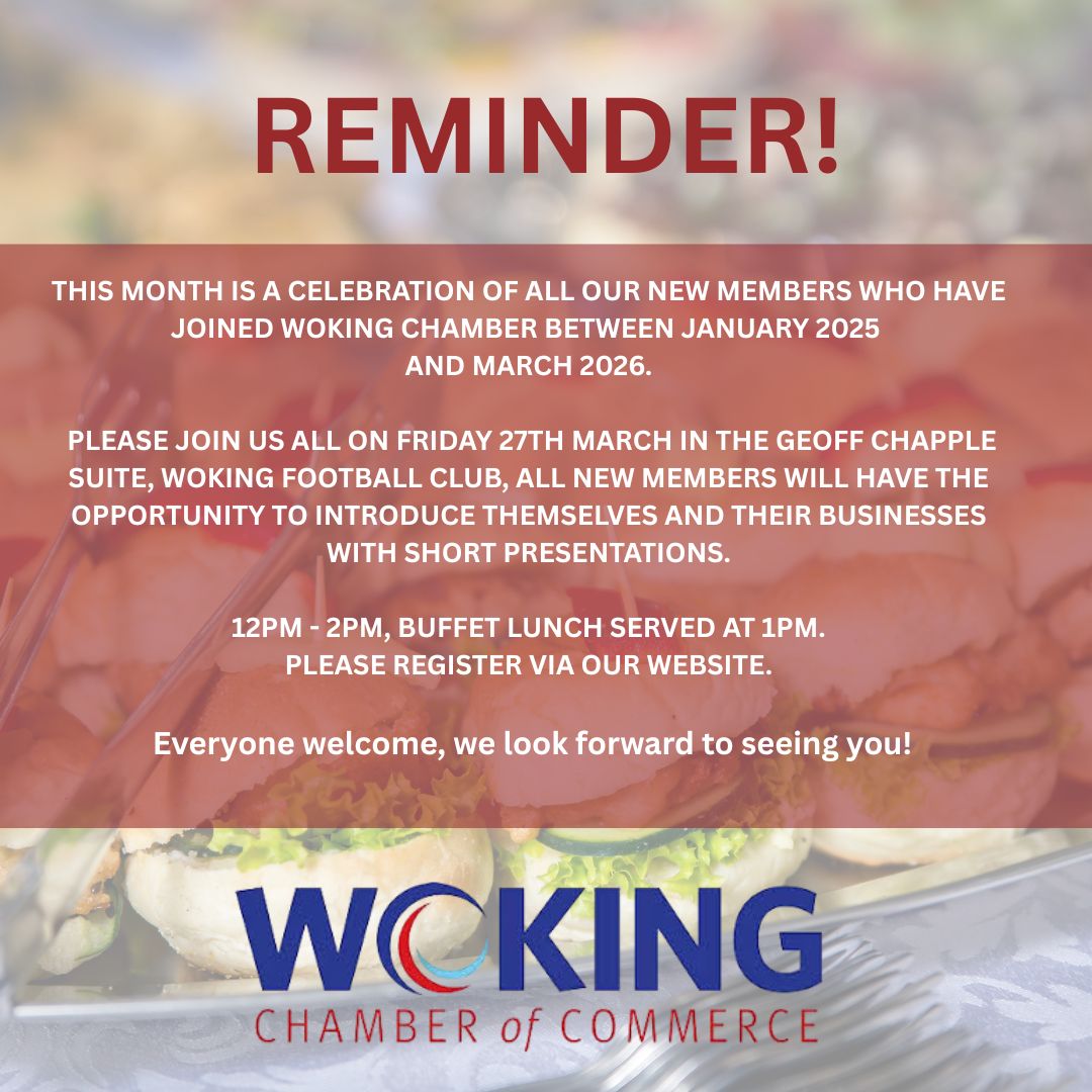 Woking Chamber of Commerce tweet media