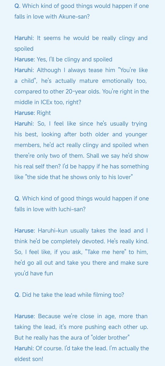 izzyyzzi_izzy's tweet image. I like how S Cawaii Me outrightly asked HaruHaru how the other would be like when dating 😂 
Always up for fun questions like that 🤭
#Contrast