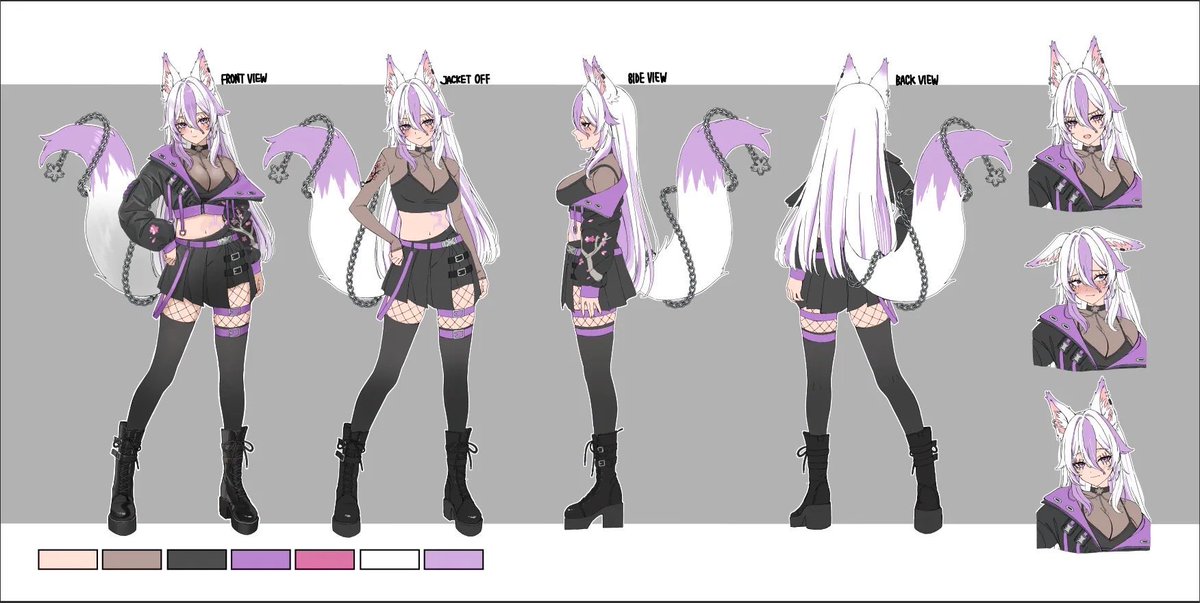 LilacSune's tweet photo. @Lilbunnytears @AkumaMikoVT Awe I love these, angry, skull, facepalm, mwhehehe, heart, and peak are my favs. https://t.co/EABTsJweOE