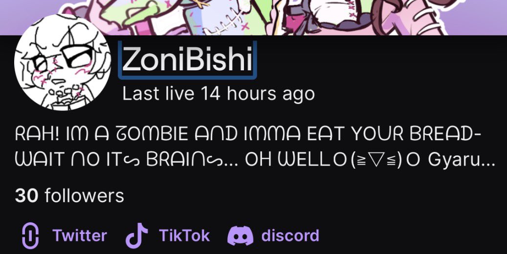 Zoni Bishi 🎀🧟♀️💄|| Gyaru Zombie Vtuber tweet media