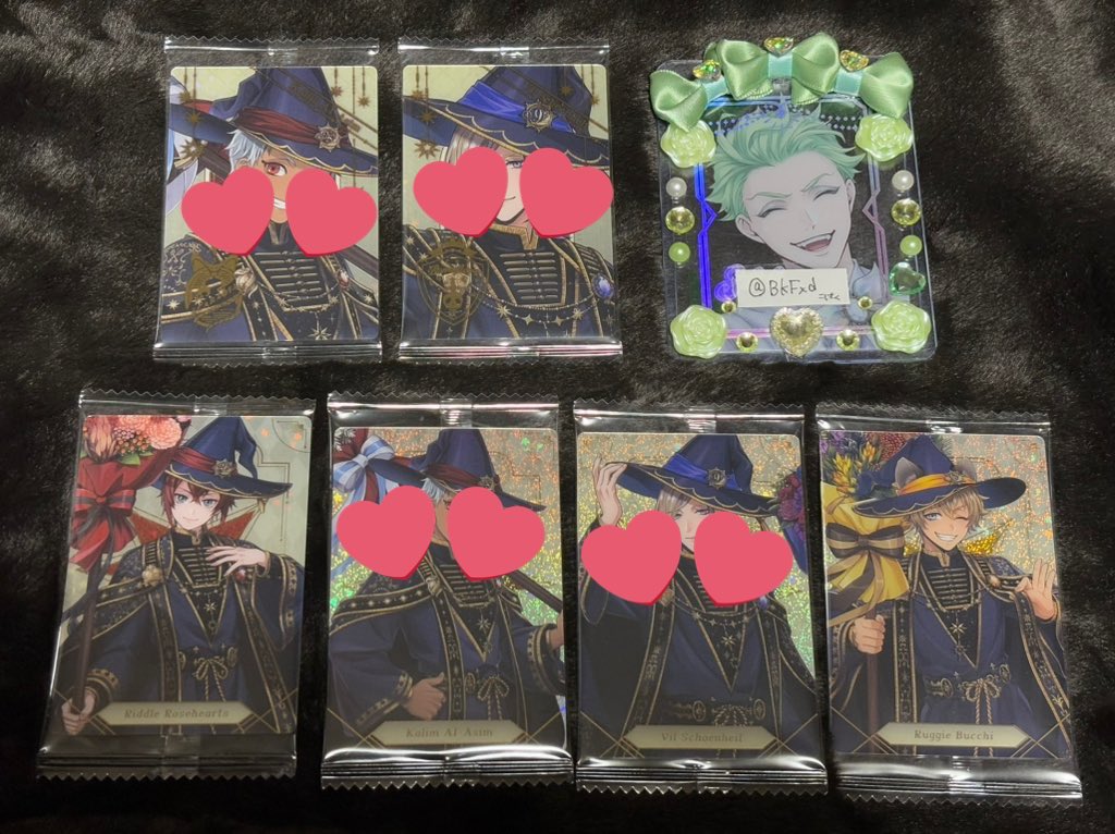 BkFxd's tweet photo. 【交換譲渡】ツイステ ツインウエハース7
ツインウエハース3

譲)Nリドル、ラギー

求)ウエハース3 セベク(画像2枚目)

郵送希望です。
弾違いで難しいと思いますが、お気軽にお声掛けください🙇‍♀️ https://t.co/7wfN1gcE3u