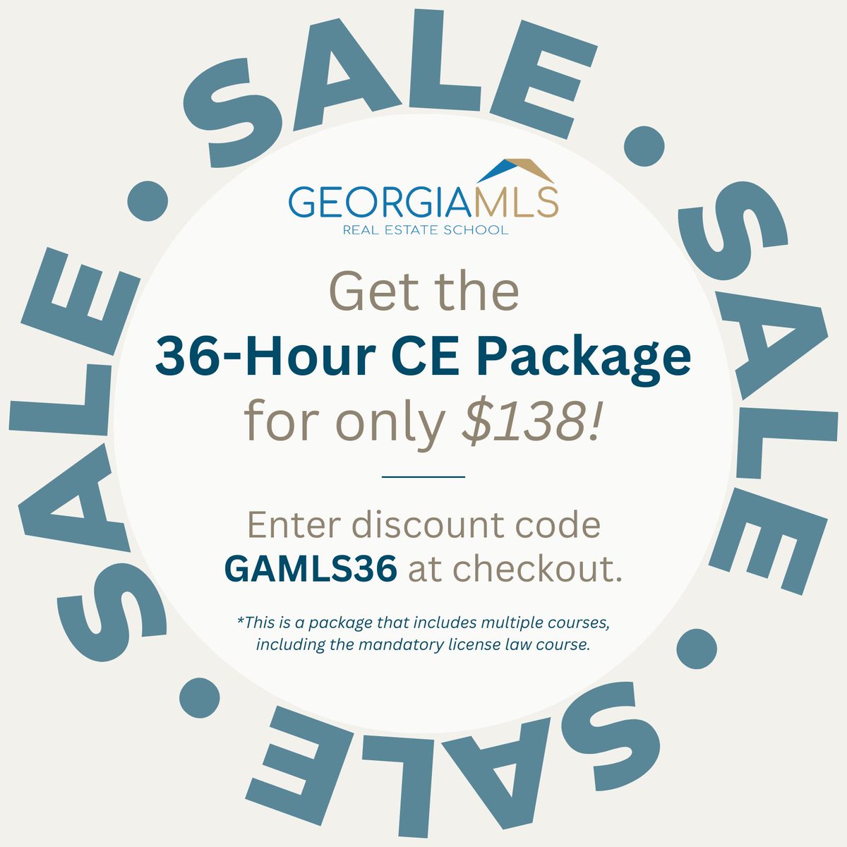 gamlstraining's tweet photo. Busy schedule? No problem! 🙌 Take your CE courses online, anytime, anywhere. 🌎

GAMLS offers flexible courses, great 36-hour package deals, and everything you need for license renewal in one place! 

🔗Start now at https://t.co/MUjU7FM0Tj https://t.co/V963taC00P