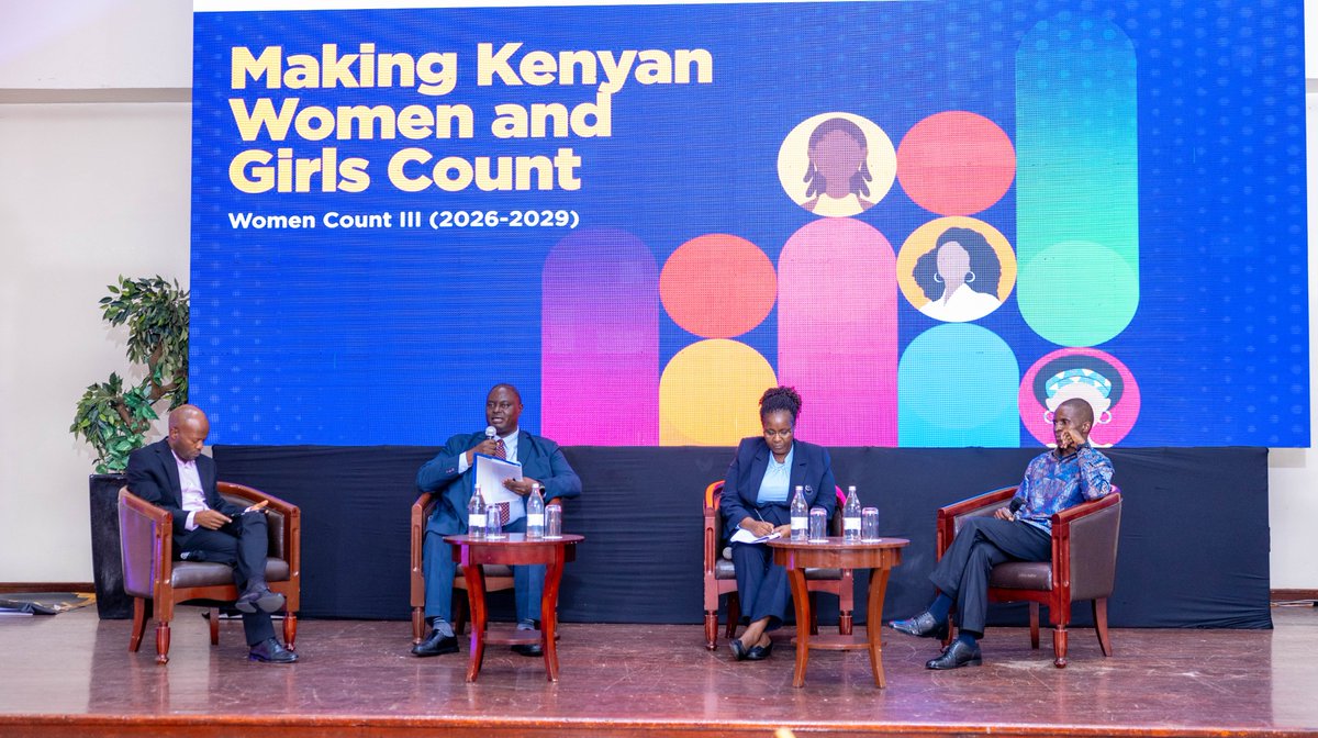 unwomenkenya's tweet photo. ✅ Panel Discussion: Remaining gaps, emerging priorities and new frontiers—strengthening gender data systems through innovation and partnerships.
🔷 Timely surveys to close gaps
🔹 Integrate gender in surveys and censuses
🔷 Make data accessible
🔹 Prioritize county-level data https://t.co/b7WjDq72L3