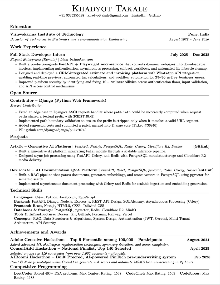 Khadyot takale tweet media