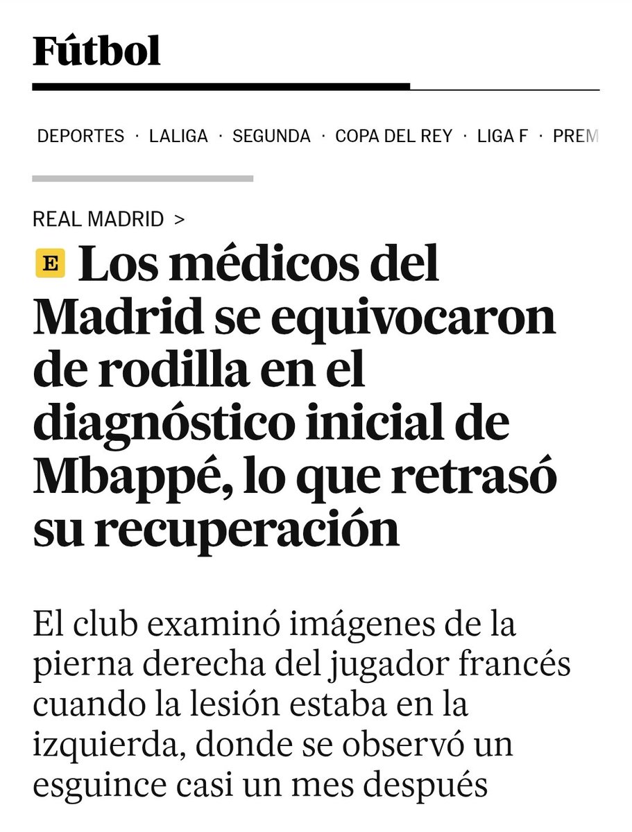 RM (retraso mental) De los medicos obvio pero y el jugador que le duele una pierna y ve que le hacen la resonancia en la otra?