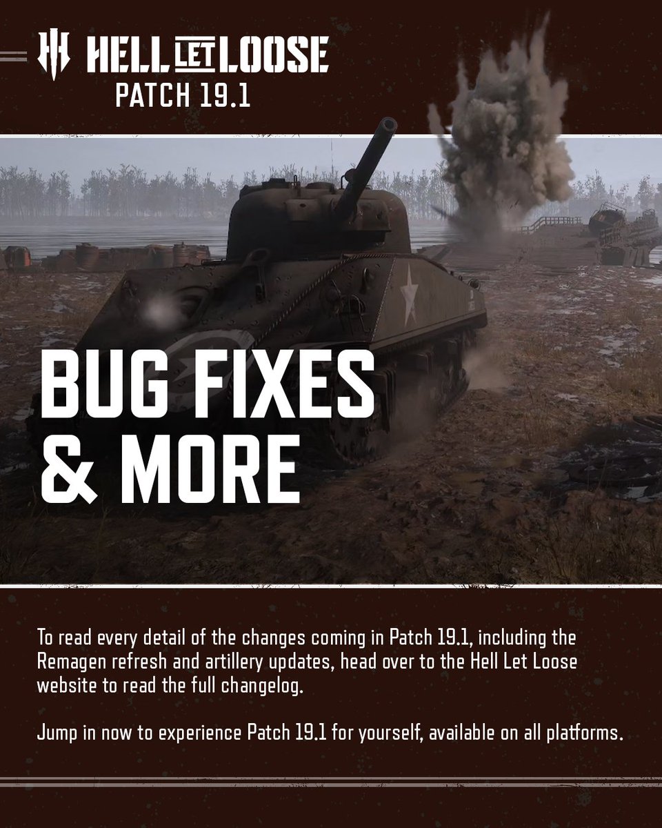 Hell Let Loose tweet media