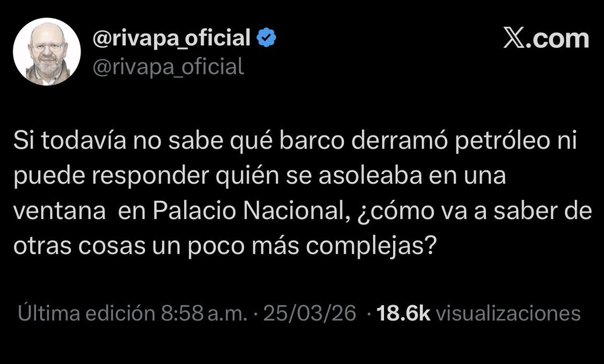 Nacho Rodriguez (El Chapucero) tweet media