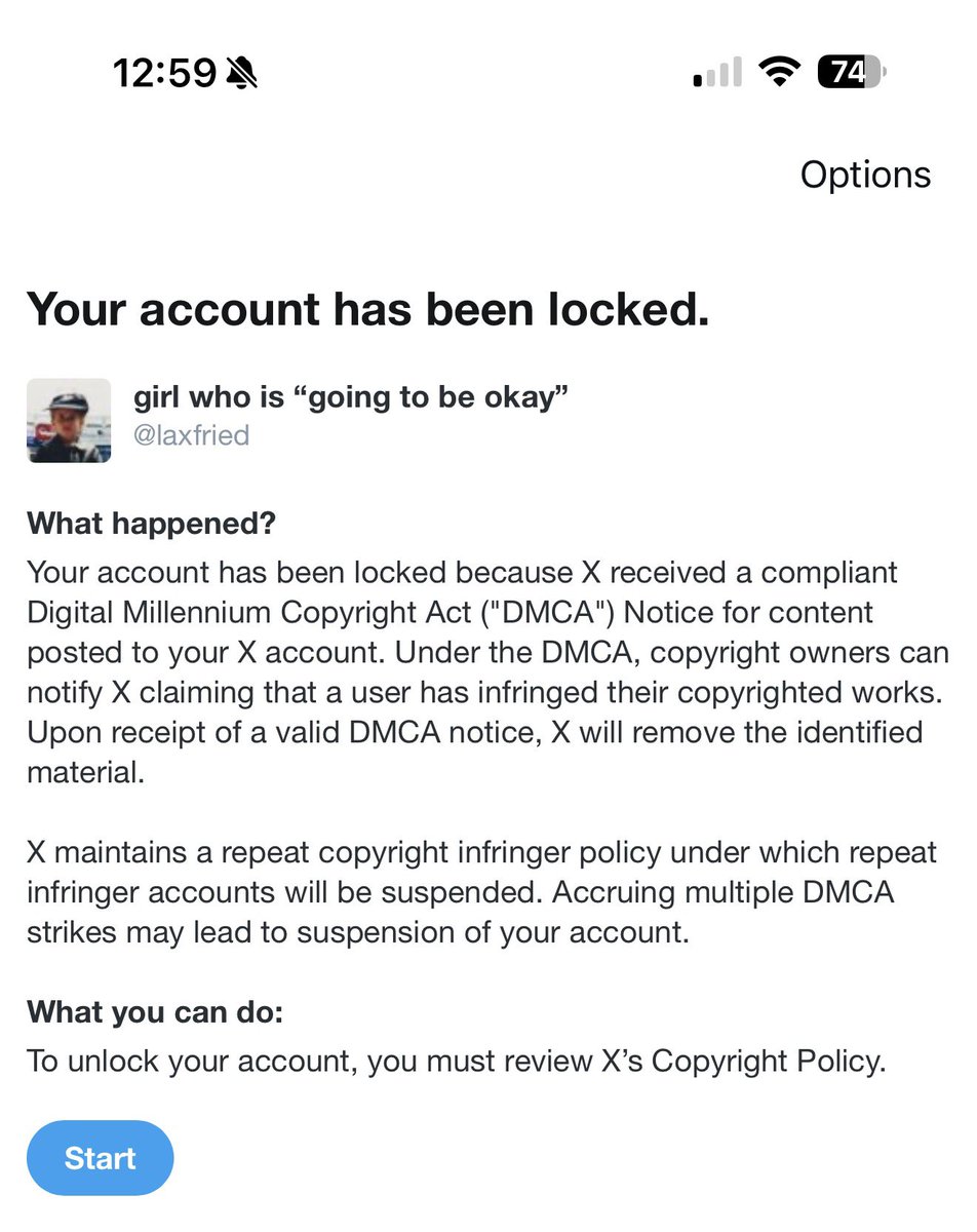 girl who is “going to be okay” tweet media