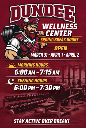 ScotsmenPride's tweet photo. Wellness Center Hours over Spring Break https://t.co/Taqwg2YYxv via @ParentSquare https://t.co/G04KHknCeH