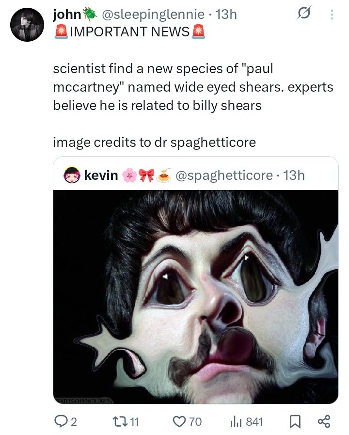 beatles fandom struggles (?) tweet media